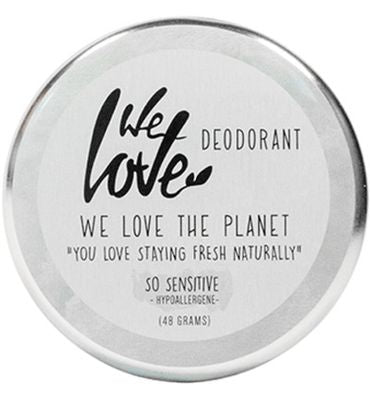 We Love The Planet - Deodorantcrème - Natuurlijke deodorant in blikje -  100% natuurlijke ingrediënten - Beauty Junkies