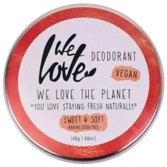 We Love The Planet - Deodorantcrème - Natuurlijke deodorant in blikje -  100% natuurlijke ingrediënten - Beauty Junkies