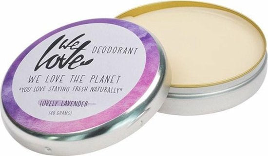 We Love The Planet - Deodorantcrème - Natuurlijke deodorant in blikje -  100% natuurlijke ingrediënten - Beauty Junkies