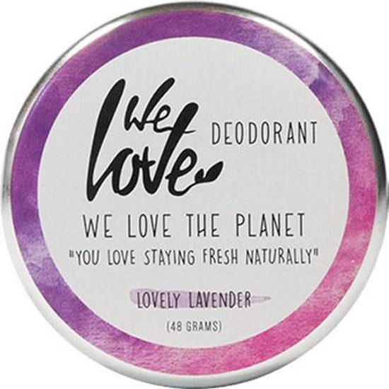 We Love The Planet - Deodorantcrème - Natuurlijke deodorant in blikje -  100% natuurlijke ingrediënten - Beauty Junkies