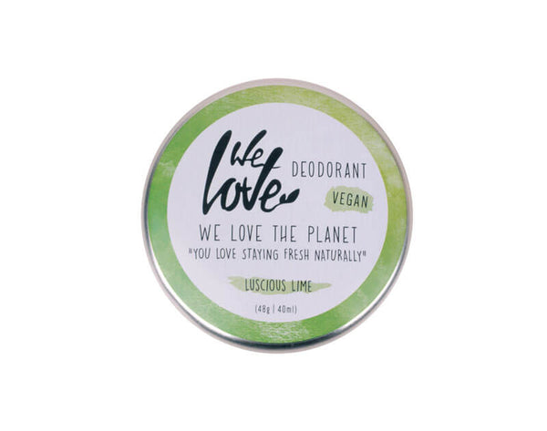 We Love The Planet - Deodorantcrème - Natuurlijke deodorant in blikje -  100% natuurlijke ingrediënten - Beauty Junkies