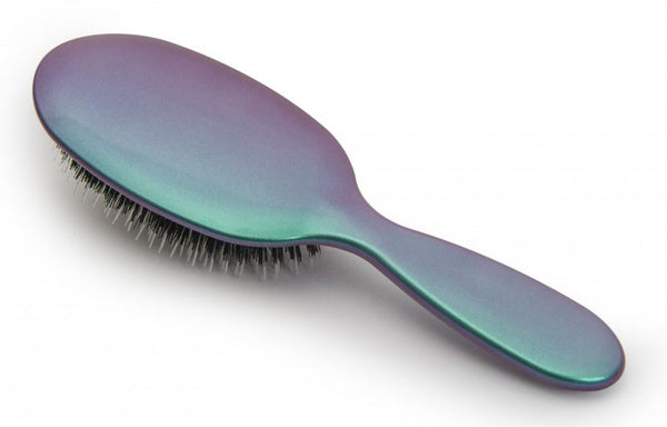 Rock & Ruddle - Haarborstel Green and Purple Shim - Beauty Junkies