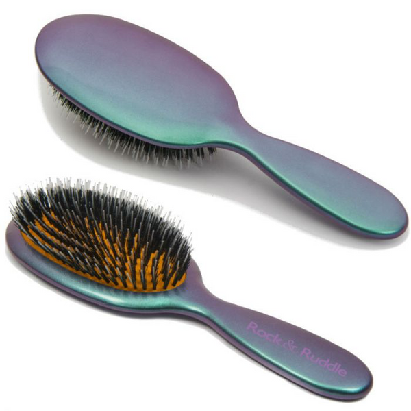 Rock & Ruddle - Haarborstel Green and Purple Shim - Beauty Junkies