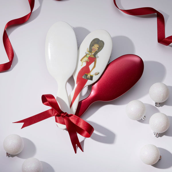 Rock & Ruddle - Haarborstel Red Shimmer - Beauty Junkies