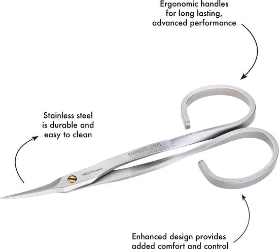 Tweezerman - Stainless Steel Nagelriemschaar