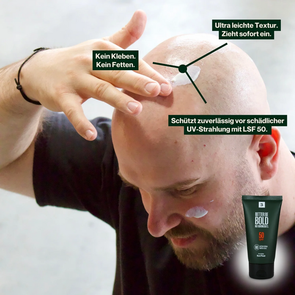 Better Be Bald - Invisible Sun Fluid SPF 50 - Face & Scalp