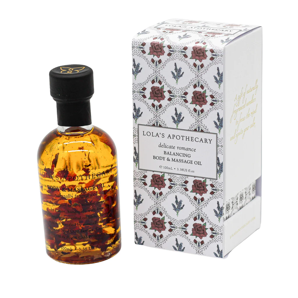Lola's Apothecary - Delicate Romance Balancing Body & Massage Oil - Beauty Junkies