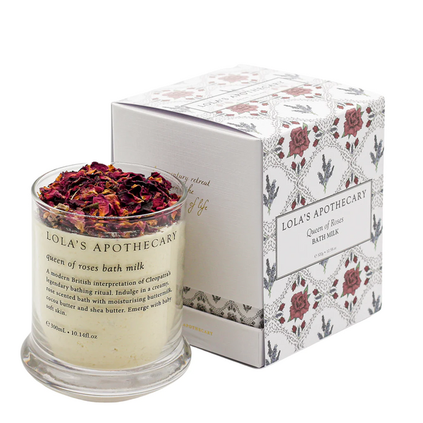 Lola's Apothecary - Queen of Roses Bath Milk - Beauty Junkies