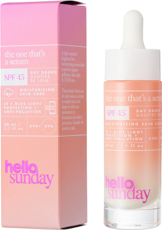 Hello Sunday - 
The one that´s a serum - SPF Drops SPF45 - Gezichtsserum - Beauty Junkies