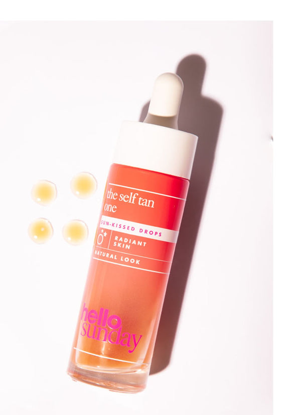 Hello Sunday The Self Tan One Sun-kissed Drops - zelfbruiner voor het gezicht - Beauty Junkies