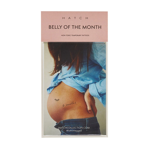 Hatch Mama - Non Toxic Tijdelijke Buik Tatoeages - Beauty Junkies