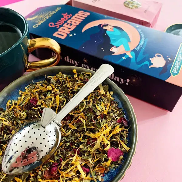 The Cabinet of CuriosiTeas - Sweet dreams Giftbox - Cadeauset losse thee met thee-ei - Beauty Junkies