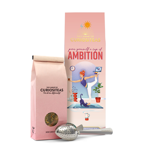 The Cabinet of CuriosiTeas - Cup of Ambition Giftbox - Losse Thee met Thee-ei - Beauty Junkies
