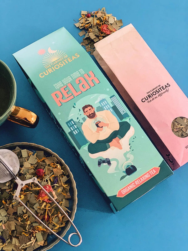 The Cabinet of CuriosiTeas - Relax thee  Giftbox - Beauty Junkies