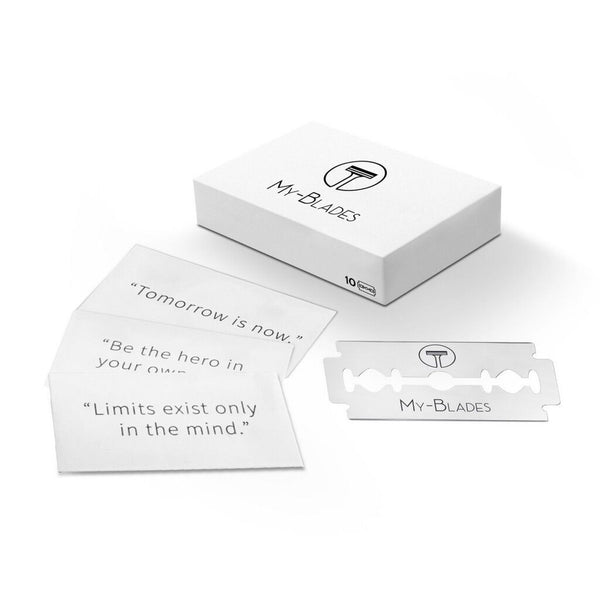 My-Blades Platinum Double-Edge Scheermesjes (100 Stuks)