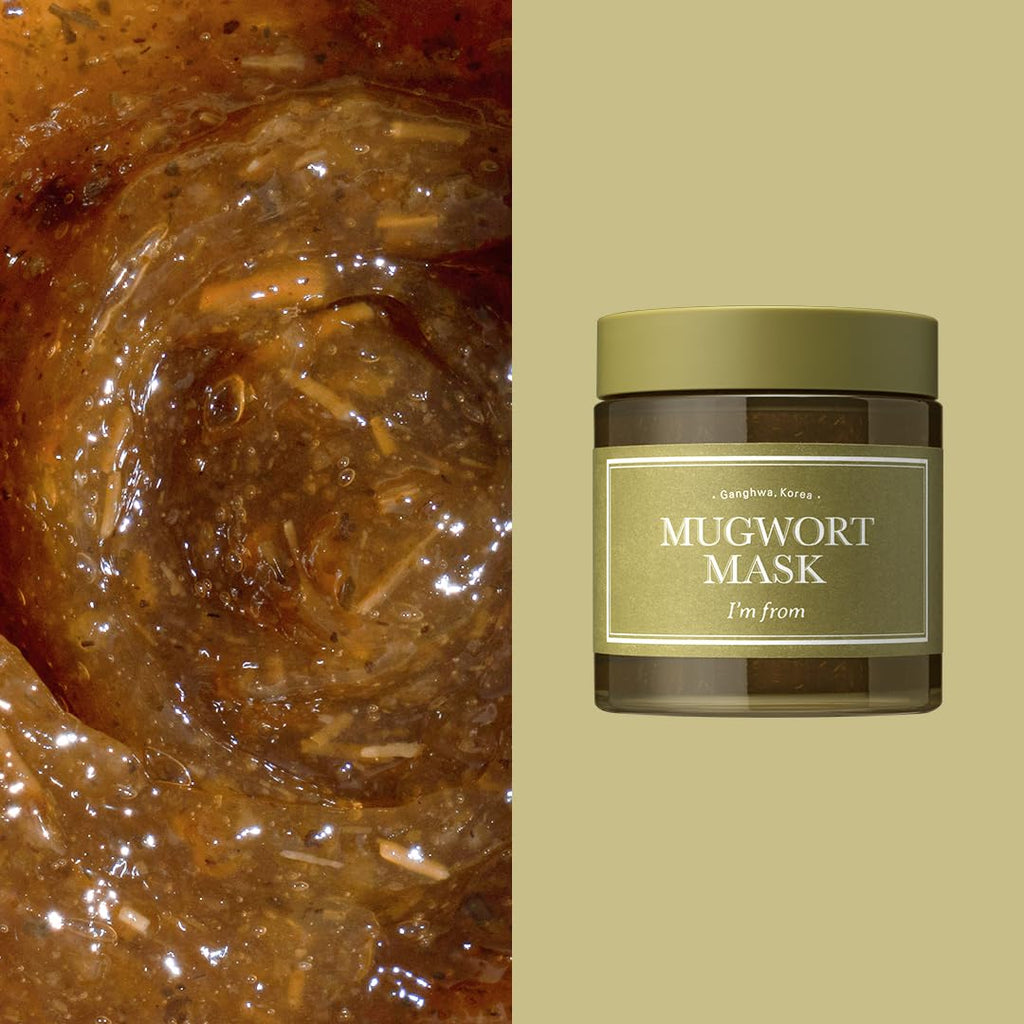 I'm From - Mugwort Mask – Kalmerend Wash-off Masker bij Roodheid & Acne (110 g)