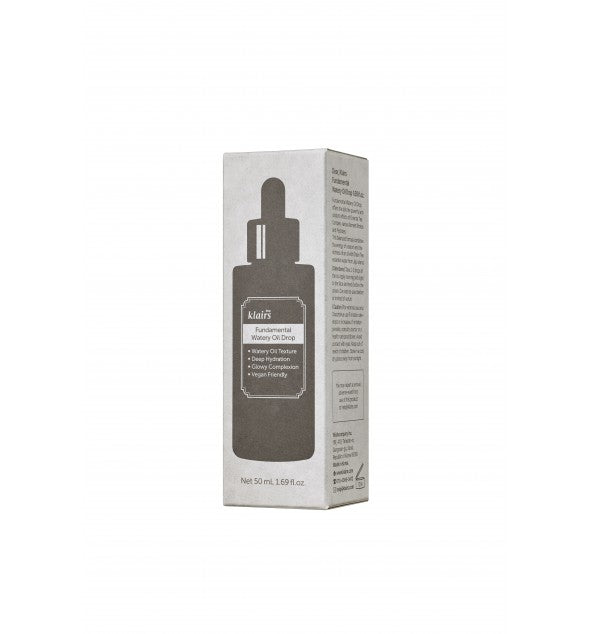 Klairs - Fundamental Watery Oil Drop 50ml – Hydraterend Antioxidant Serum
