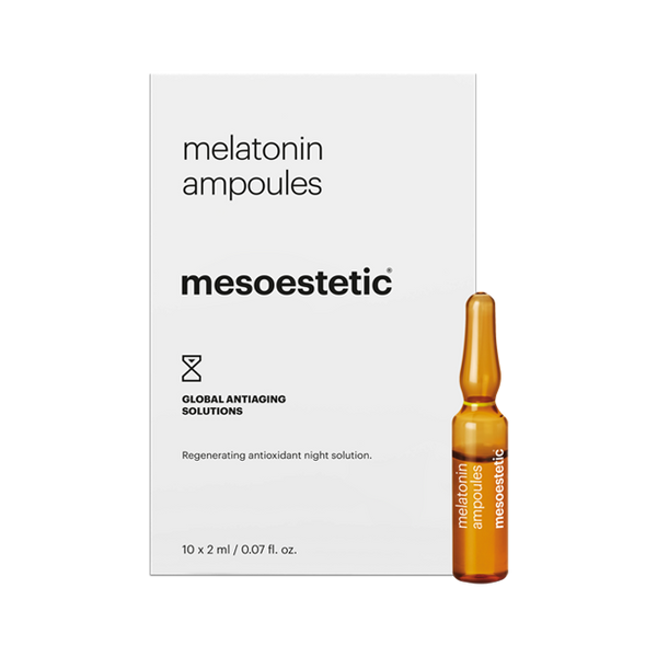 Mesoestetic - Melatonin Ampoules - Regenererende Anti-Verouderingsoplossing voor de Nacht