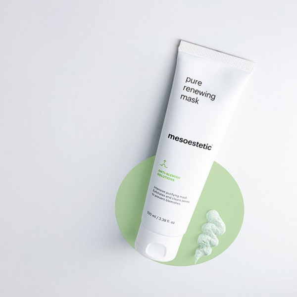 Mesoestetic Pure Renewing Mask is  ontworpen voor de vette en acne-gevoelige huid. M