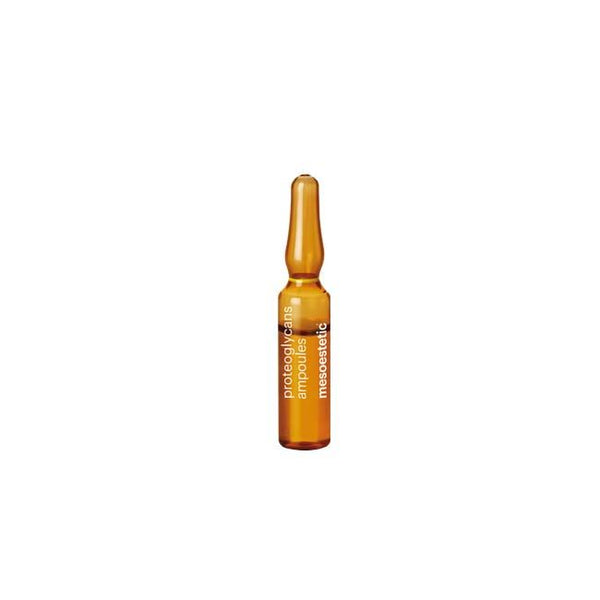 Mesoestetic Proteoglycans Ampoules - Close-up: Close-up van de Mesoestetic Proteoglycans Ampoules met focus op de inhoud