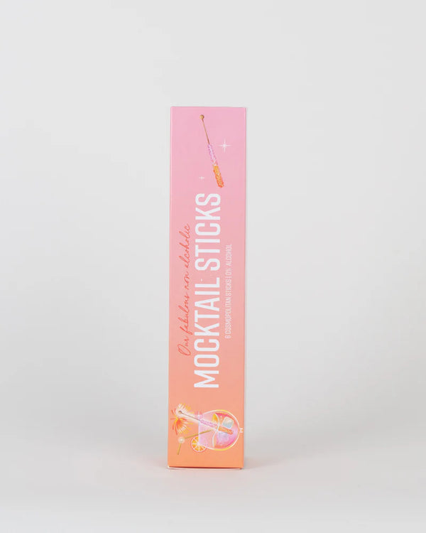 The Cabinet of CuriosiTeas - Mocktail Sticks Cosmopolitan Box met 6 sticks (1 stuk) - Beauty Junkies
