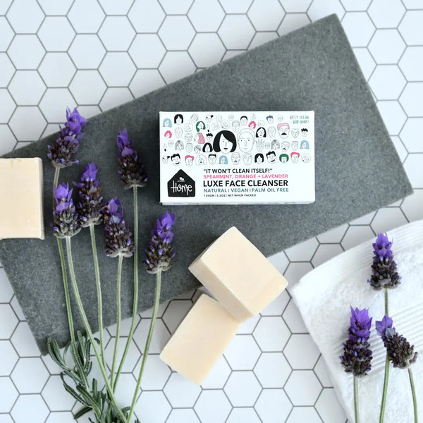 No Nasties – Vegan Gezichtsreiniger Bar – Natuurlijke & Plasticvrije Zeep (set van 3 x 50g)