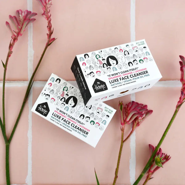 No Nasties – Vegan Gezichtsreiniger Bar – Natuurlijke & Plasticvrije Zeep (set van 3 x 50g)