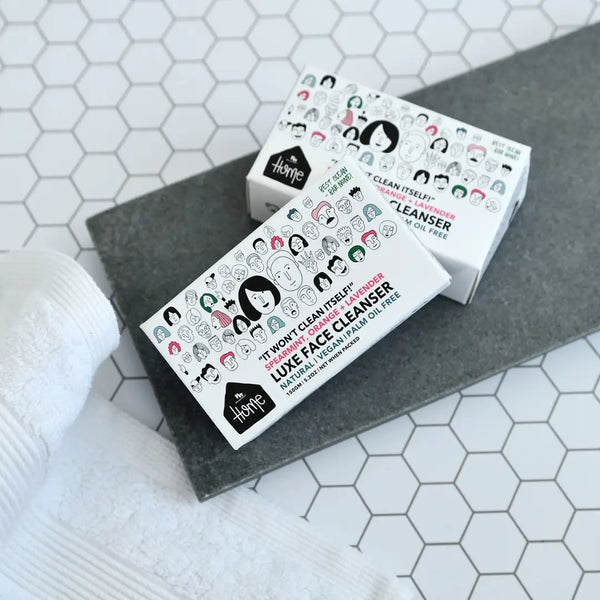 No Nasties – Vegan Gezichtsreiniger Bar – Natuurlijke & Plasticvrije Zeep (set van 3 x 50g)