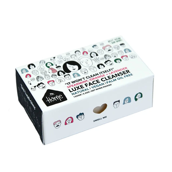 No Nasties – Vegan Gezichtsreiniger Bar – Natuurlijke & Plasticvrije Zeep (set van 3 x 50g)