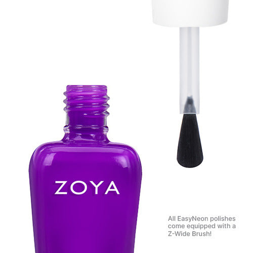 Zoya – Banks – Vegan Nagellak – Neon Violet – Matte Finish – 15 ml
