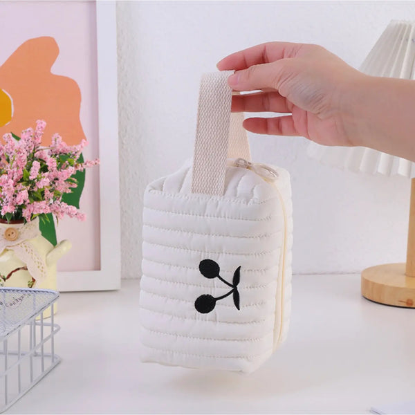 TIGA Blossom Cherry Accessoiretas met riem – Stijlvol & Praktisch