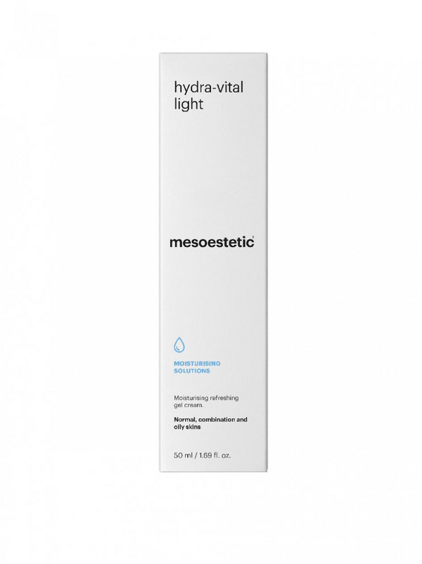 Mesoestetic Hydra-Vital Light - Gel-crème voor hydratatie en bescherming van normale, gemengde en vette huidtypen.