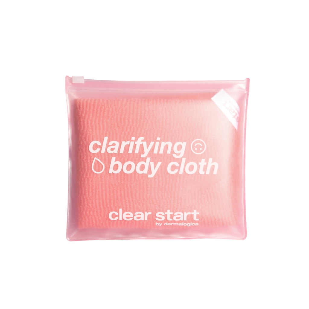 Clarifying Body Cloth, hygiënische exfoliërende doek voor zijdezachte huid.