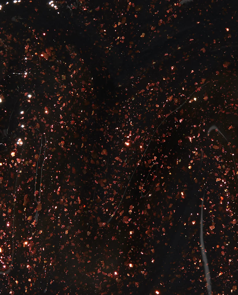 OPI Nail Lacquer - Grunge Queen – Zwart met Rode Glitters – Nagellak