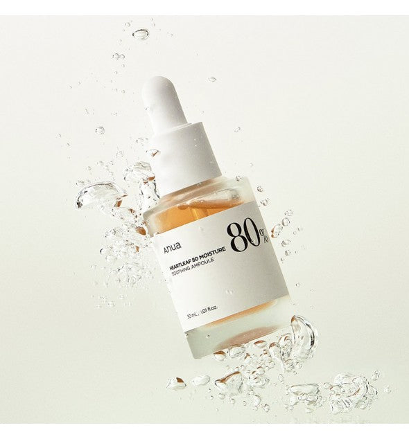 Anua - Heartleaf 80% Soothing Ampoule – Kalmerend & Hydraterend Serum (30 ml)