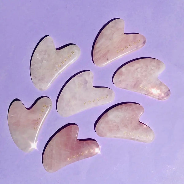 The Coucou club - Rose Quartz Gua Sha - Beauty Junkies