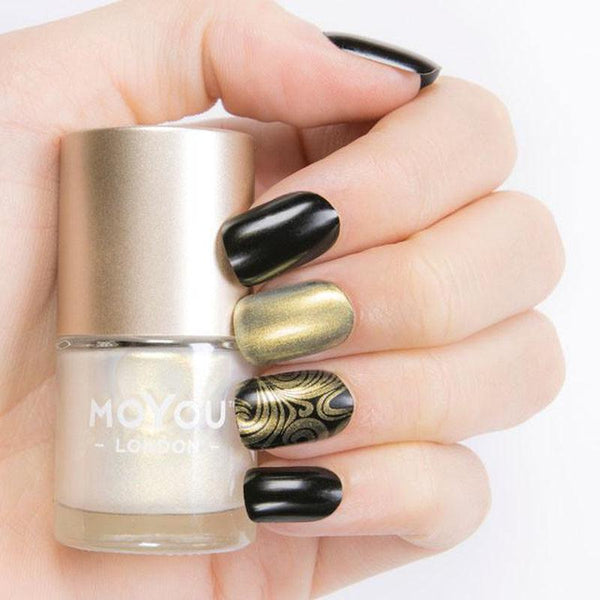 MouYou London - Nagellak om te Stempelen en Babis Lak Havana  Pearl 9ml - Beauty Junkies