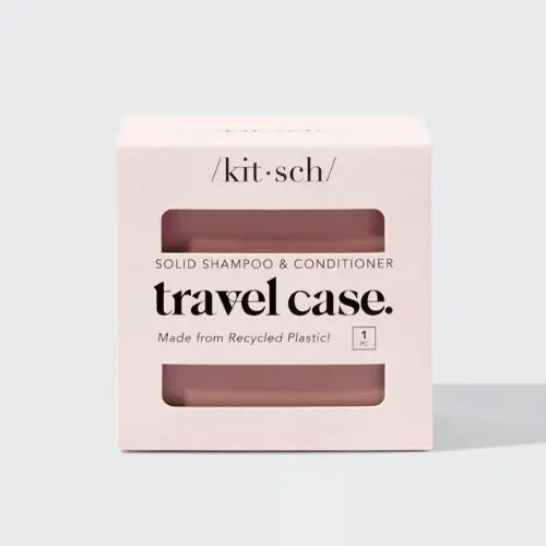 Kitsch - Reiscase voor Shampoo & Conditioner Bars – Lekvrij & Stijlvol | Voor 2 Bars