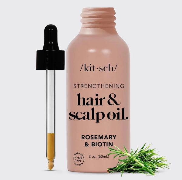 Kitsch -  Pre Wash Scalp Oil – Stimulerende Olie voor Haargroei & Hoofdhuidverzorging