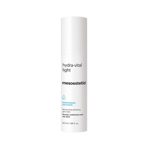 Mesoestetic Hydra-Vital Light - Gel-crème voor hydratatie en bescherming van normale, gemengde en vette huidtypen.