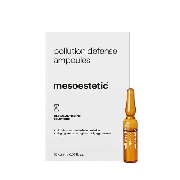 Mesoestetic Pollution Defense Ampoules – Bescherming tegen vervuiling.