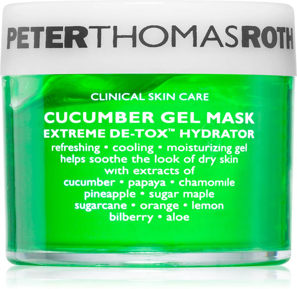 Peter Thomas Roth - Cucumber Gel Mask - Leave on Masker - Beauty Junkies
