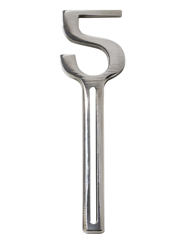Selahatin - Verchroomde Stalen Tandpasta Squeezer