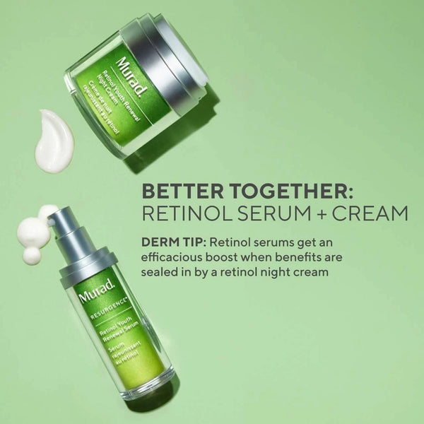 Murad - Retinol Youth Renewal Night Cream - Nachtcrème - Hormonale huid