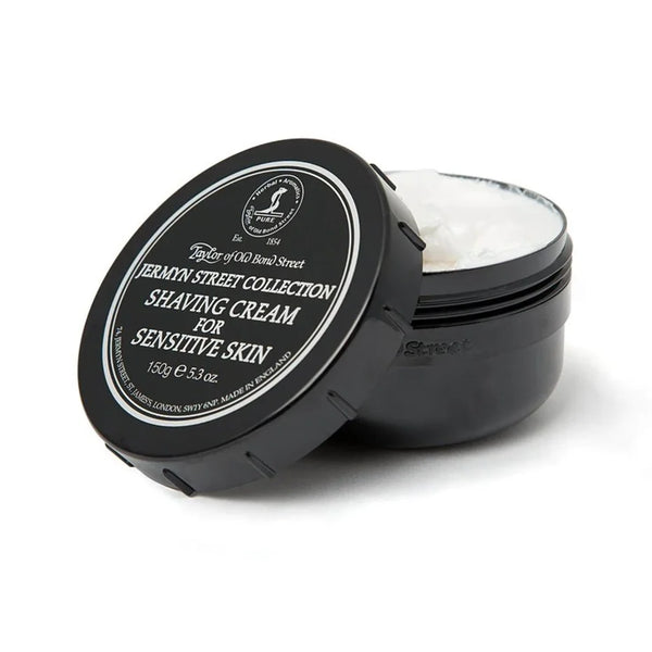 Taylor of Old Bond Street -  Scheercrème Jermyn Street Sensitive Skin 150gram - Beauty Junkies