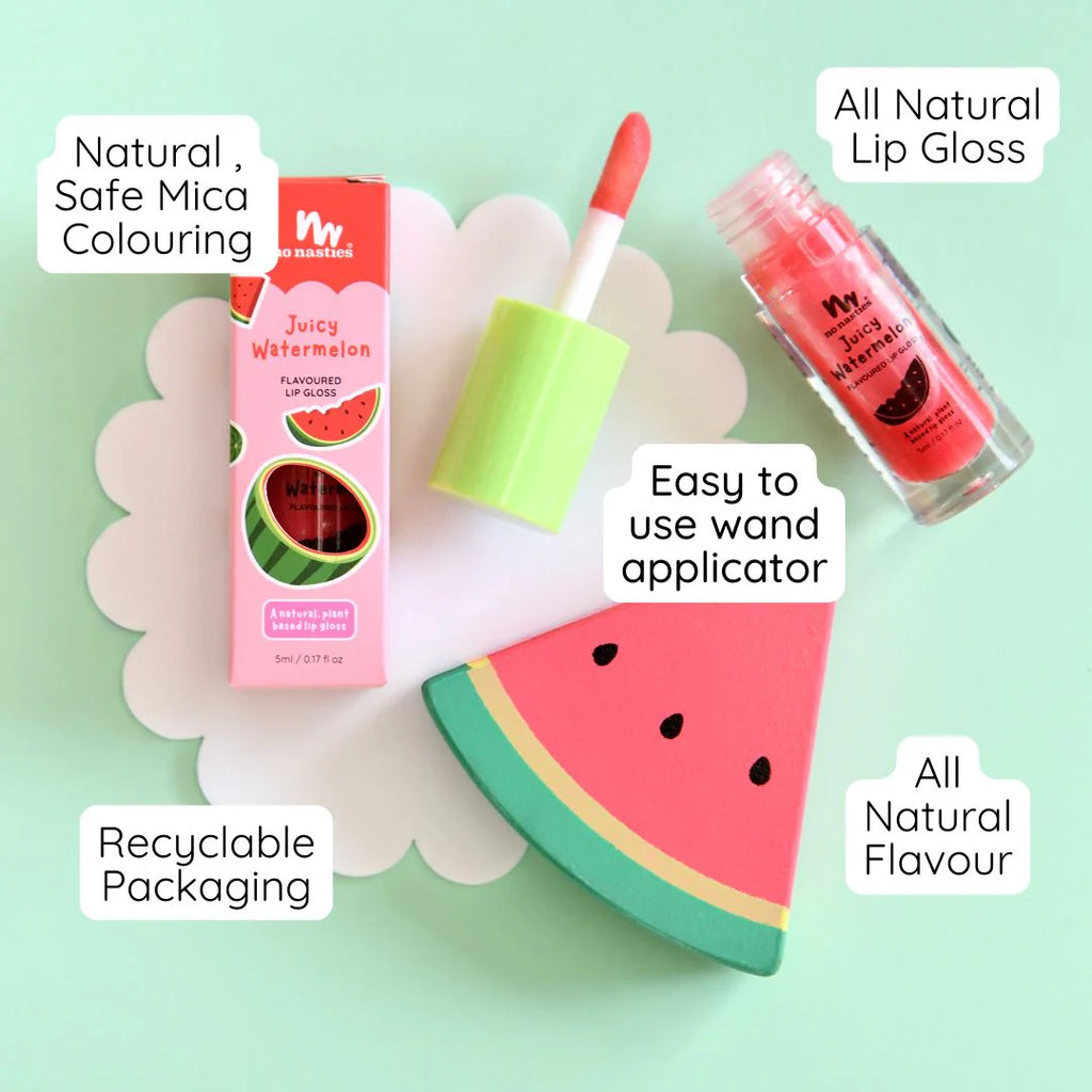 No Nasties - Kids Lip Gloss – Juicy Watermelon  (Natuurlijk & Vegan)