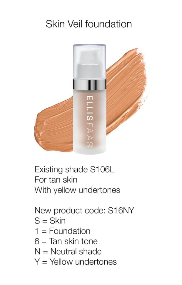 Ellis Faas - Skin Veil Bottle - Foundation  - Mooi dekkende natuurlijke foundation - Beauty Junkies