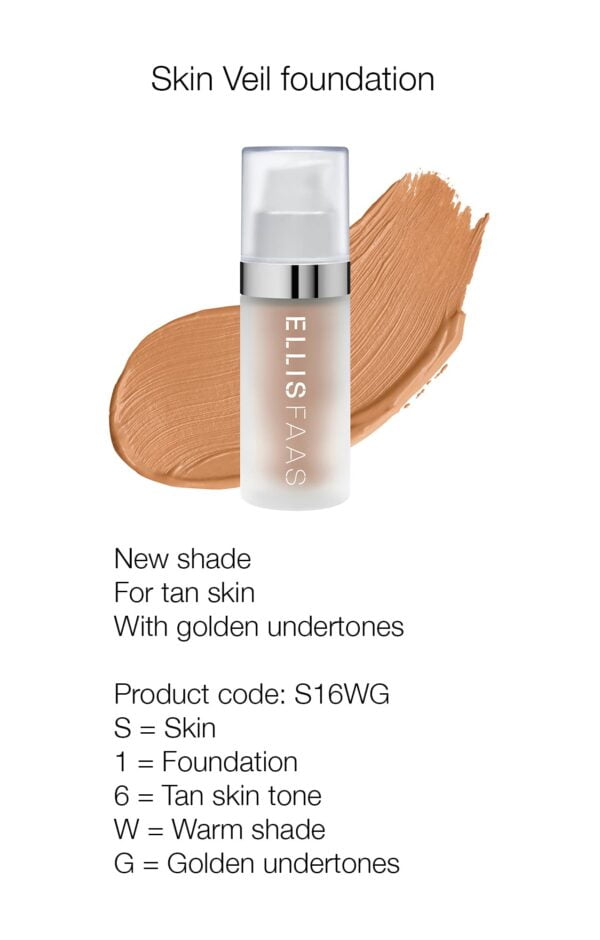 Ellis Faas - Skin Veil Bottle - Foundation  - Mooi dekkende natuurlijke foundation - Beauty Junkies