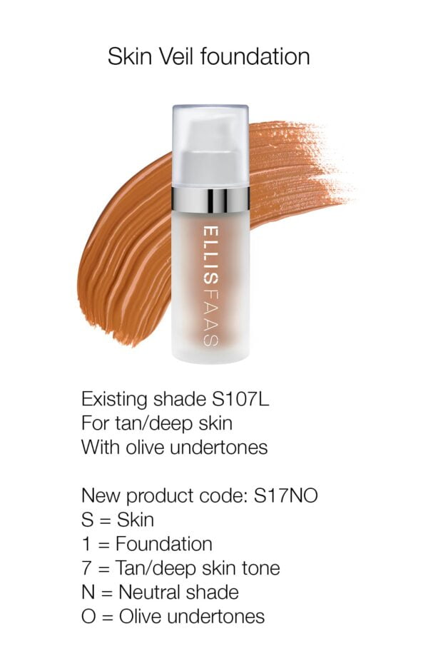 Ellis Faas - Skin Veil Bottle - Foundation  - Mooi dekkende natuurlijke foundation - Beauty Junkies