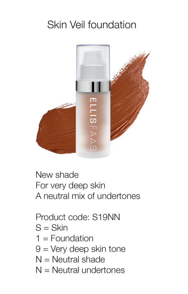 Ellis Faas - Skin Veil Bottle - Foundation  - Mooi dekkende natuurlijke foundation - Beauty Junkies